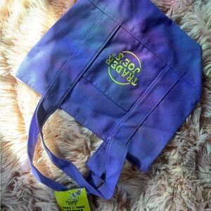 NWT Trader Joe’s Purple Tote Bag